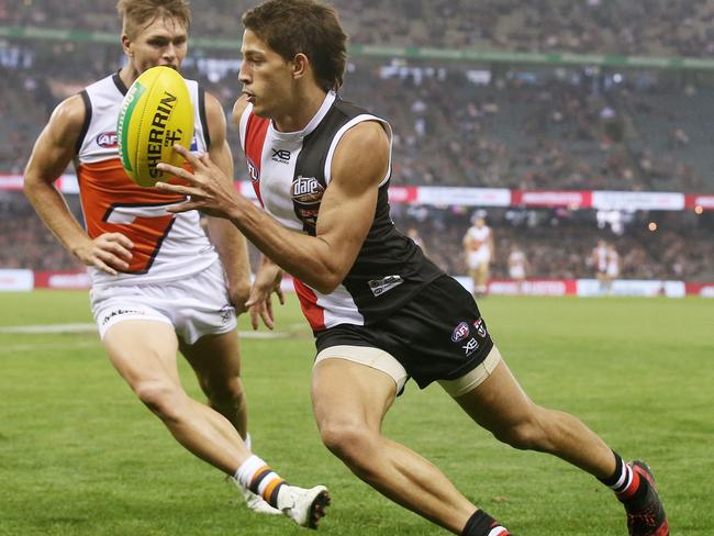 St Kilda’s Ben Long in action. Picture: Michael Klein