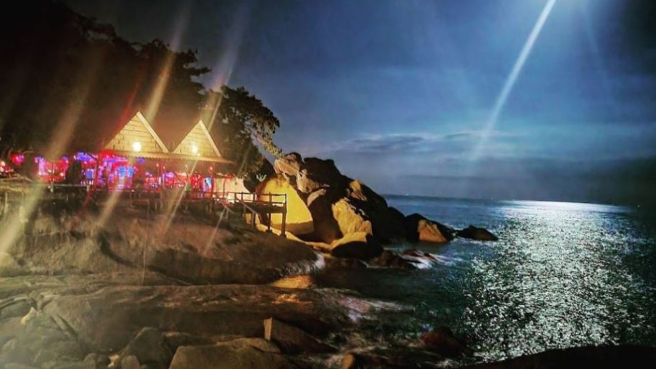 The Garden of Eden party is a hidden party hotspot in Thailand's Koh Phangan region. Picture: Google Maps