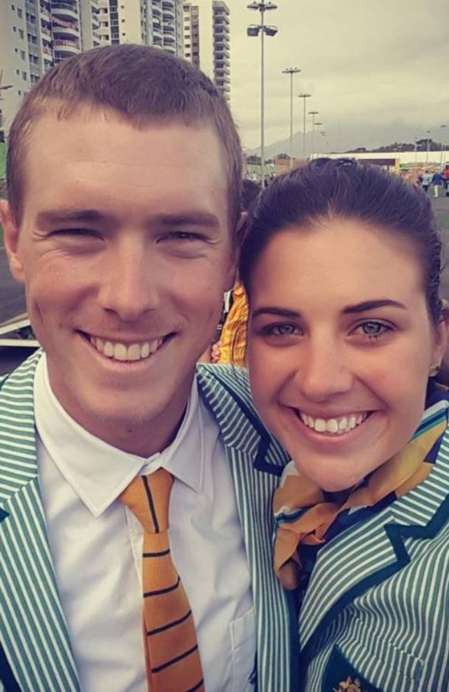 Melissa Hoskins and Rohan Dennis. Picture: Instagram