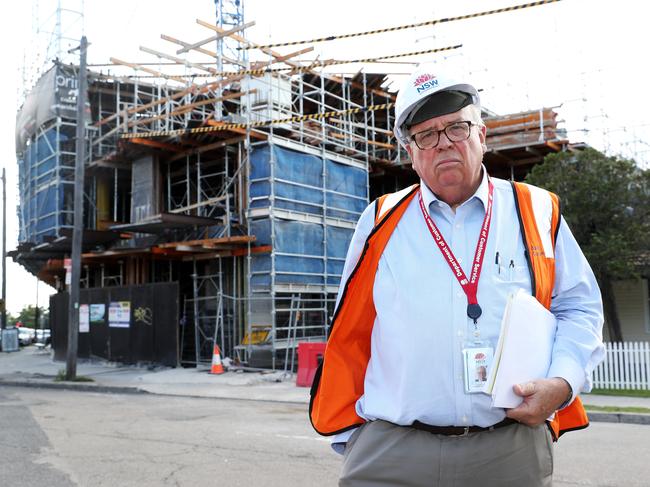 NSW Building Commissioner David Chandler. Picture: Tim Hunter