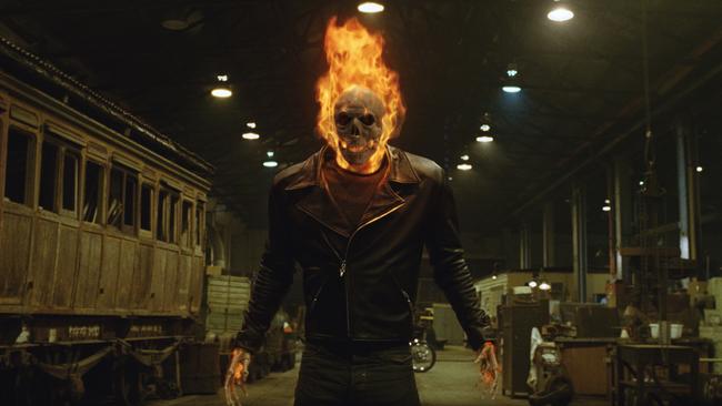 Scenes from <i>Ghost Rider</i> were shot at the Newport railway yard.