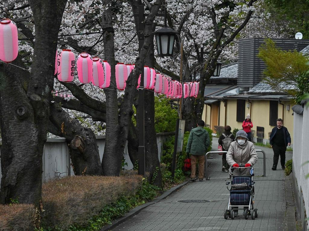 Two people died for every baby born in Japan last year. Richard A. Brooks/AFP