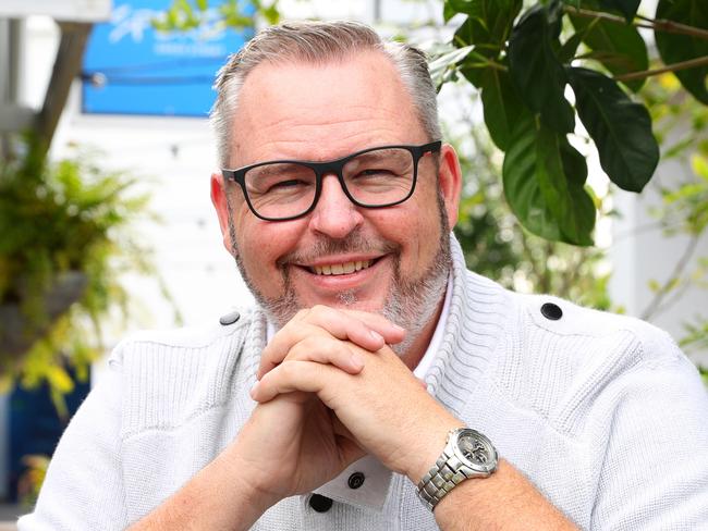 Restaurateur Tony Kelly will finally be able to re-open his newly launched Spero restaurant at Mooloolaba wharf this Saturday thanks to dining restriction numbers being lifted early by the government. Photo Lachie Millard