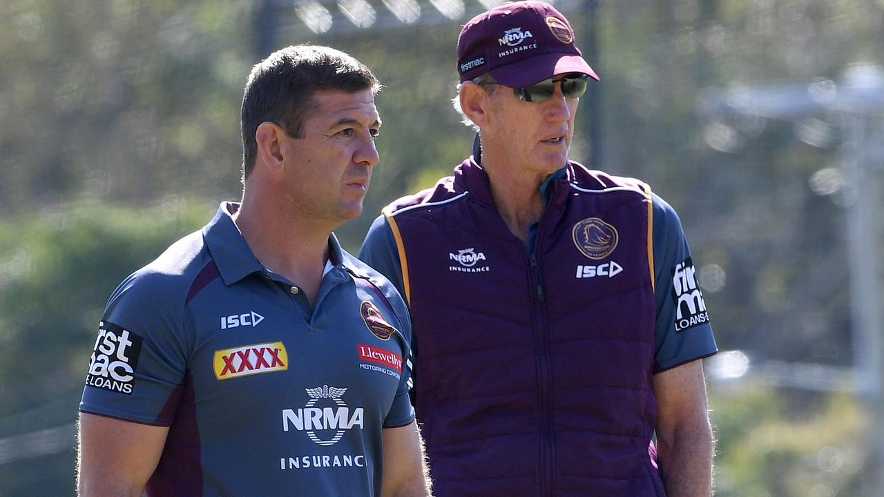 Jason Demetriou has reportedly been sacked effective immediately by the Broncos. (AAP Image/Dave Hunt)