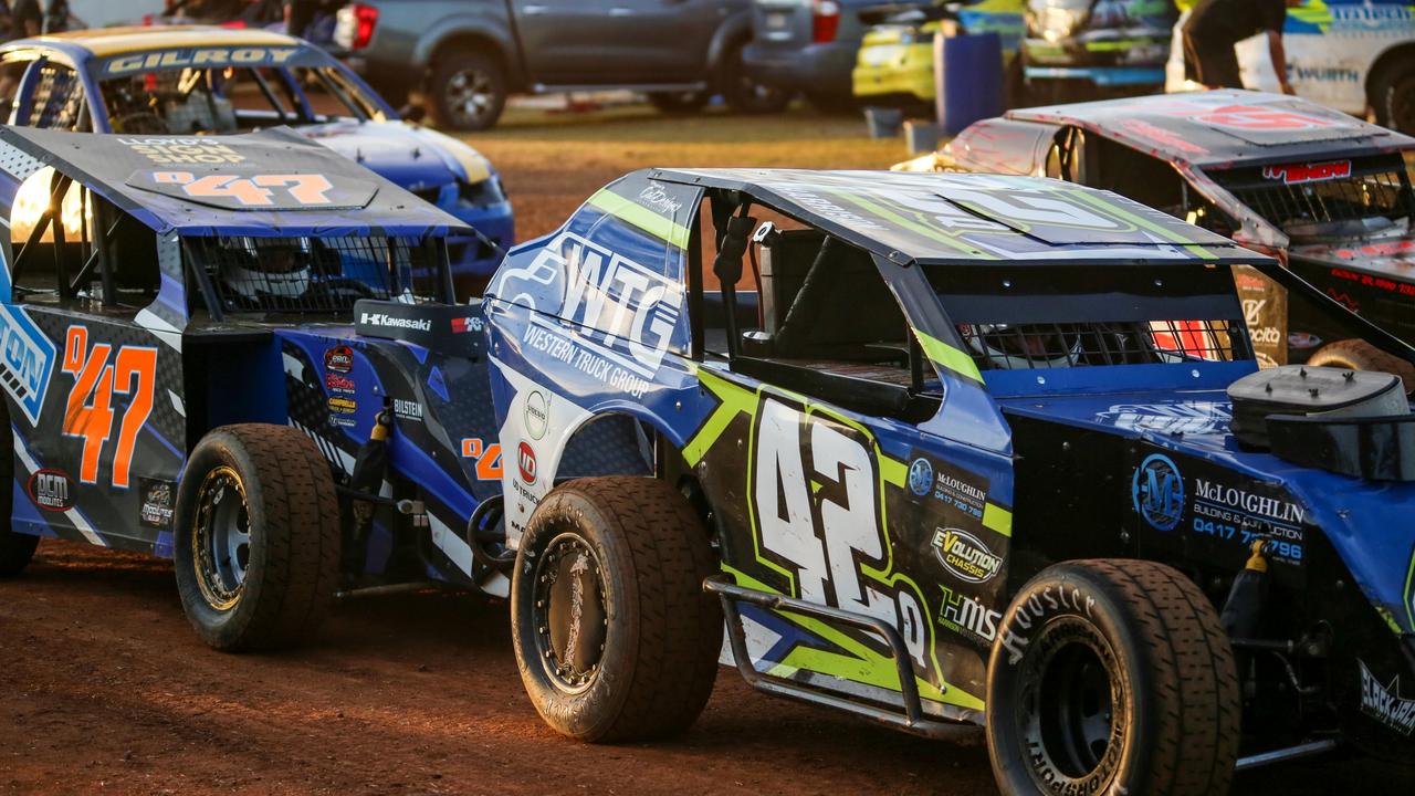 Final night of the 2022 Kingaroy Speedway King's Royal race weekend. Picture: Dominic Elsome