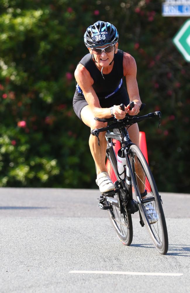 Cr Mort missed out four previous times trying to qualify for the Ironman World Championship events. Picture: Supplied