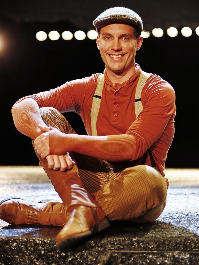 Puppeteer Tom Quinn. Picture: Sam Ruttyn