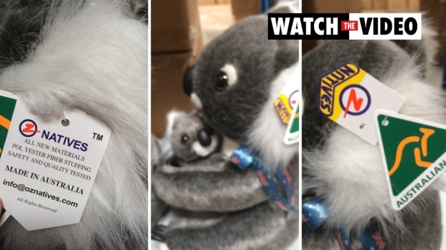 Chinese made koala magically becomes an Aussie with fake Australian Made tag