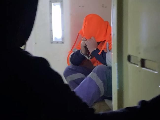 Police arrested three men at a home in Malabar about 7pm on July 12. Picture: NSW Police