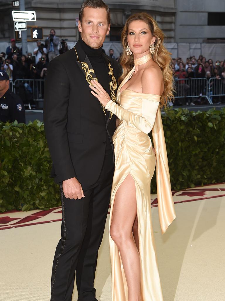 His family, including supermodel wife Gisele Bundchen, are a big reason he’s decided to retire. Jamie McCarthy/Getty Images/AFP