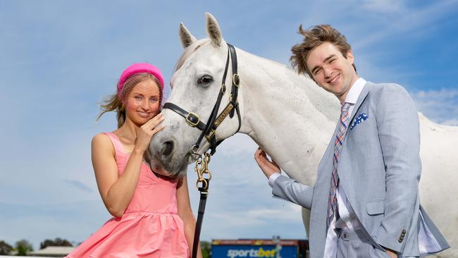 Sarah Green and Yen Nguyen will be heading to the Caulfield Cup. Picture: Jason Edwards