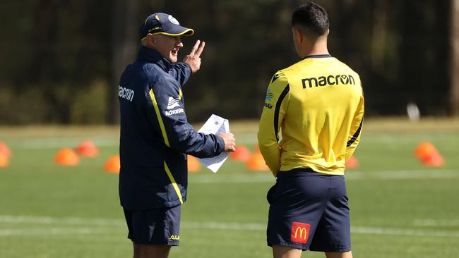 Eels coach Brad Arthur is reportedly dealing well with the drama. Picture: Mark Kolbe/Getty Images