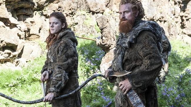 Our favourite wildlings looking a tad ... well, wild. (Game of Thrones Season 4 is coming April 7 to Showcase on Foxtel)