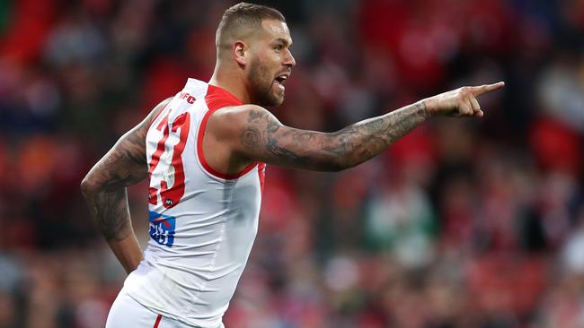 Lance Franklin has been a brilliant pick-up for the Swans. Picture: AAP Images