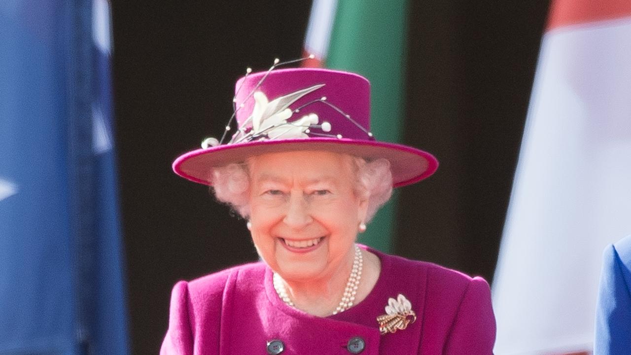 Queen Elizabeth II attends the launch of The Queen's Baton Relay for the XXI Commonwealth Games being held on the Gold Coast in 2018 at Buckingham Palace on March 13, 2017 in London, England. Picture: Samir Hussein/Samir Hussein/WireImage