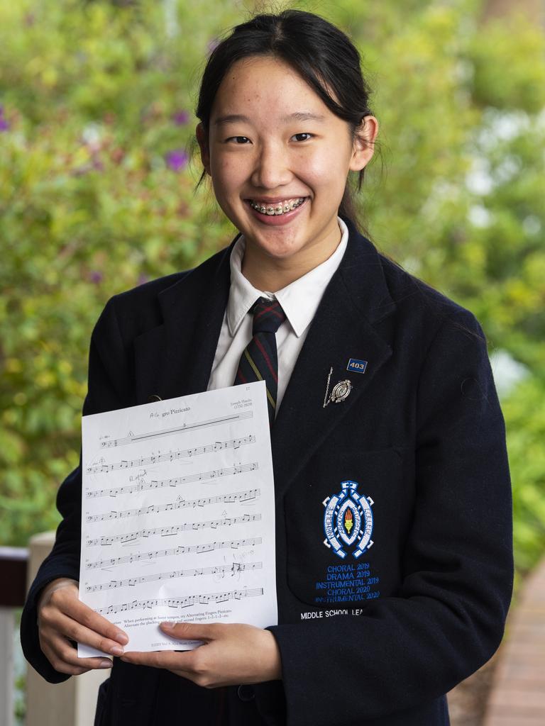 Fairholme College student Rachel Yap for Bright Futures feature, Thursday, September 2, 2021. Picture: Kevin Farmer