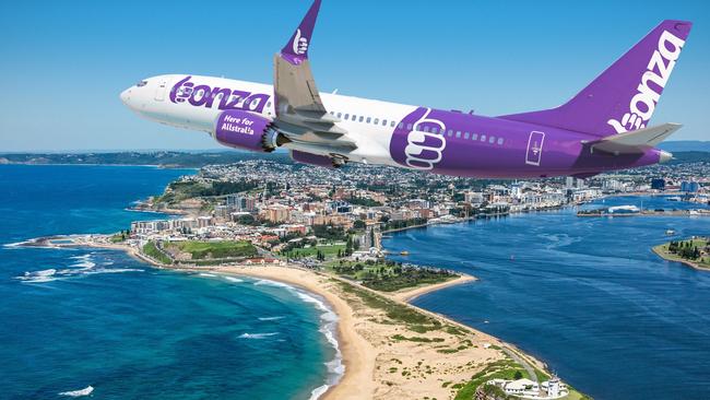 Bonza will fly Whitsunday Coast Airport to Newcastle direct with new routes announced as part of its Australian launch. Picture: Contributed