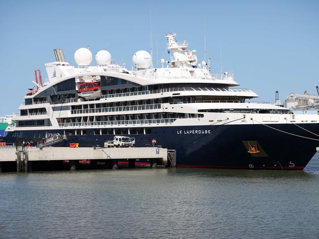 Tour of the cruise ship Le LapÅ½rouse docked in Brisbane. Picture: Liam Kidston