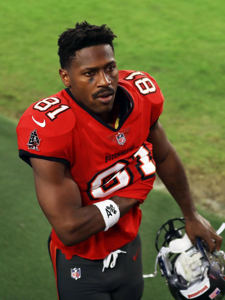 Antonio Brown Photo: Mike Ehrmann/Getty Images/AFP.