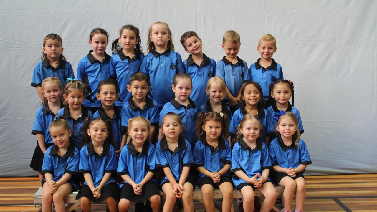 Babinda State School Prep Class for 2025. From back row: Theo, Kaitlyn, Cora, Astrid, Dominic, Raine, Hudson, Alana, Ivy, Robbie, Tai, Octavia, Hayley, Myzieke, Skye, Elara, Jenna, Lainey, Holly, Stacey, Emily, Riley