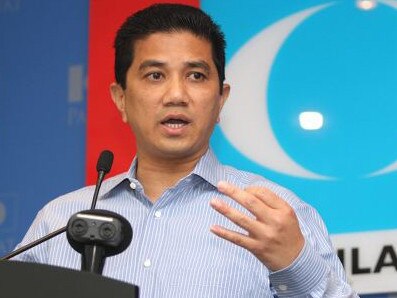 Malaysian Finance Minister Azmin Ali