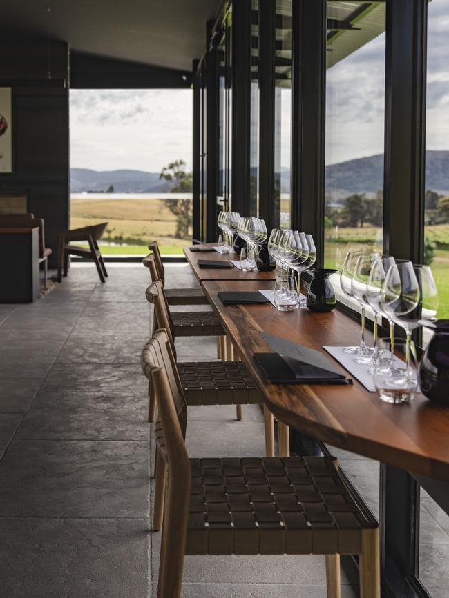 The new Tolpuddle tasting room in the Coal River Valley. Picture: Dearna Bond