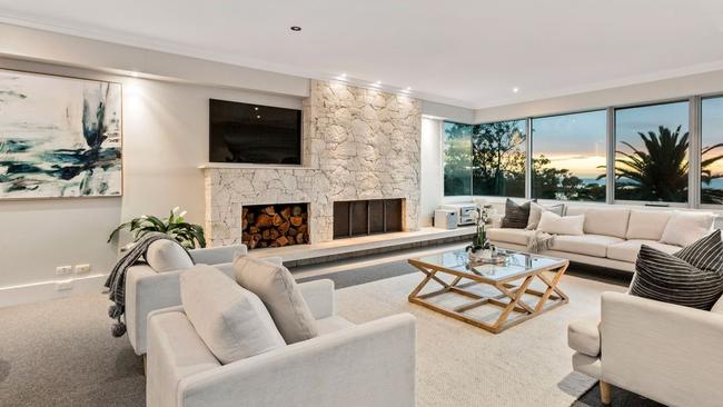 Inside the Mornington home.