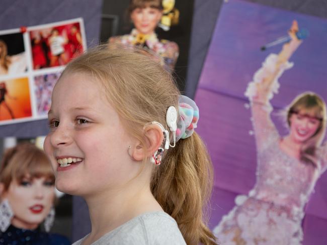 Campaign to get Victor Harbor girl Gracie, 8, to see Taylor Swift in Melbourne or Sydney. 4th February 2024 - Picture: Brett Hartwig