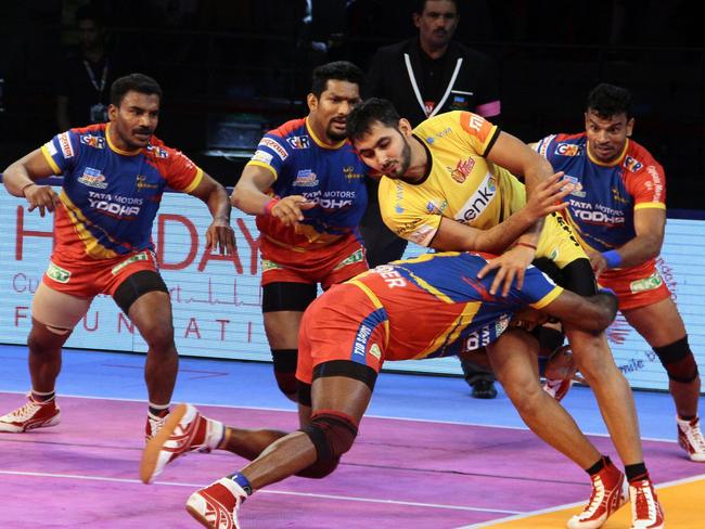 More than 20 Indian Kabaddi players will make their Australian debut for the Pro Kabaddi League Melbourne Raid at John Cain Arena on December 28. Picture: Supplied.