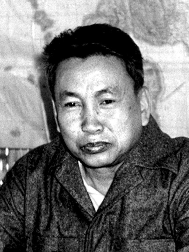 Khmer Rouge leader Pol Pot