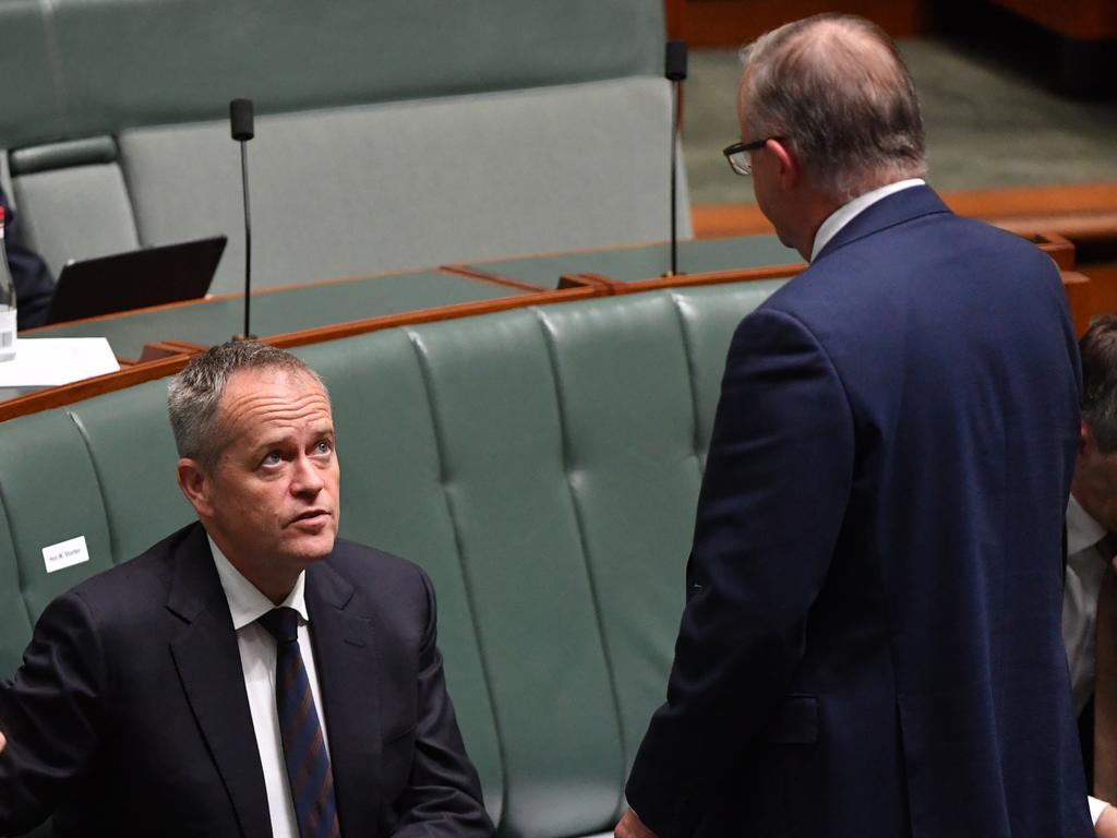 Bill Shorten has taken a thinly veiled swipe at Anthony Albanese. Picture: Mick Tsikas / AAP Image