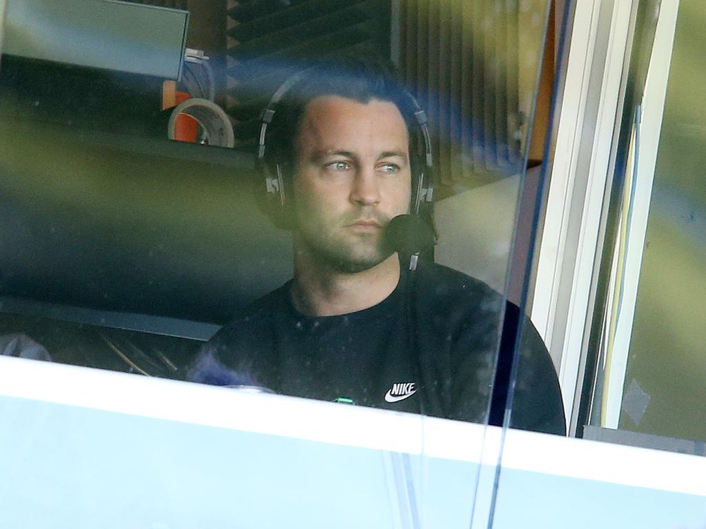 Bartel in the commentary box.