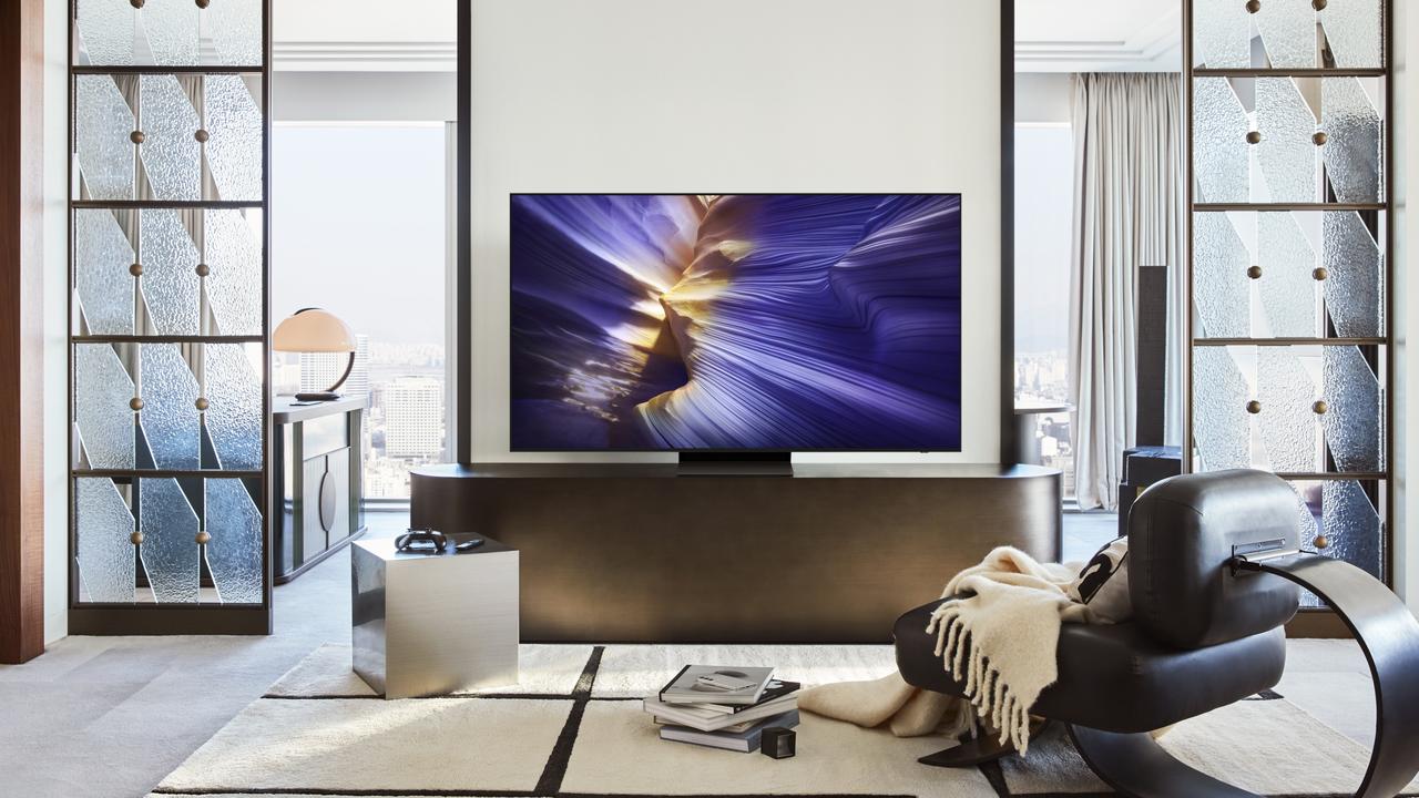 Samsung has released the latest range in OLED televisions. Picture: Contributed