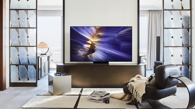 Samsung has released the latest range in OLED televisions. Picture: Contributed