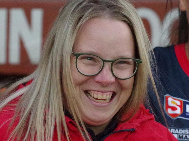Local women's footy hero Ashleigh Young has died aged 31. Picture: Norwood Football Clubc
