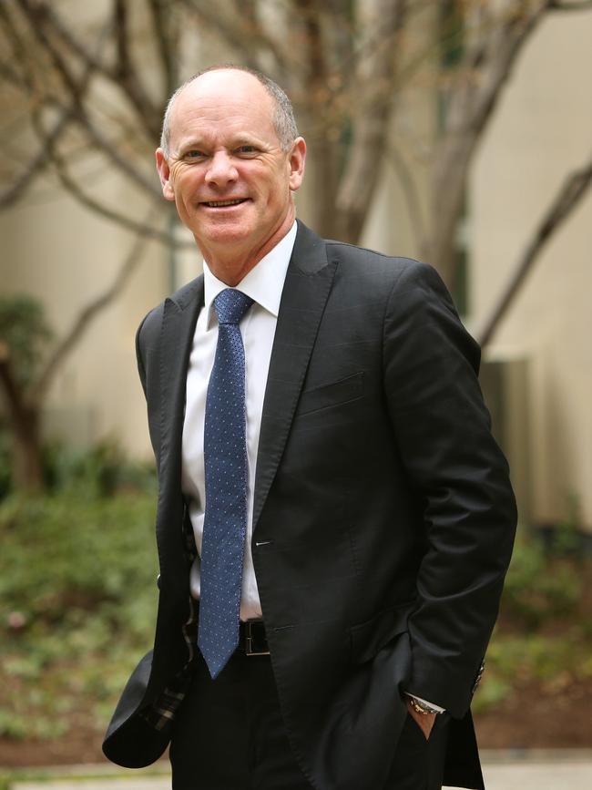 Former premier Campbell Newman in Canberra. Picture Kym Smith