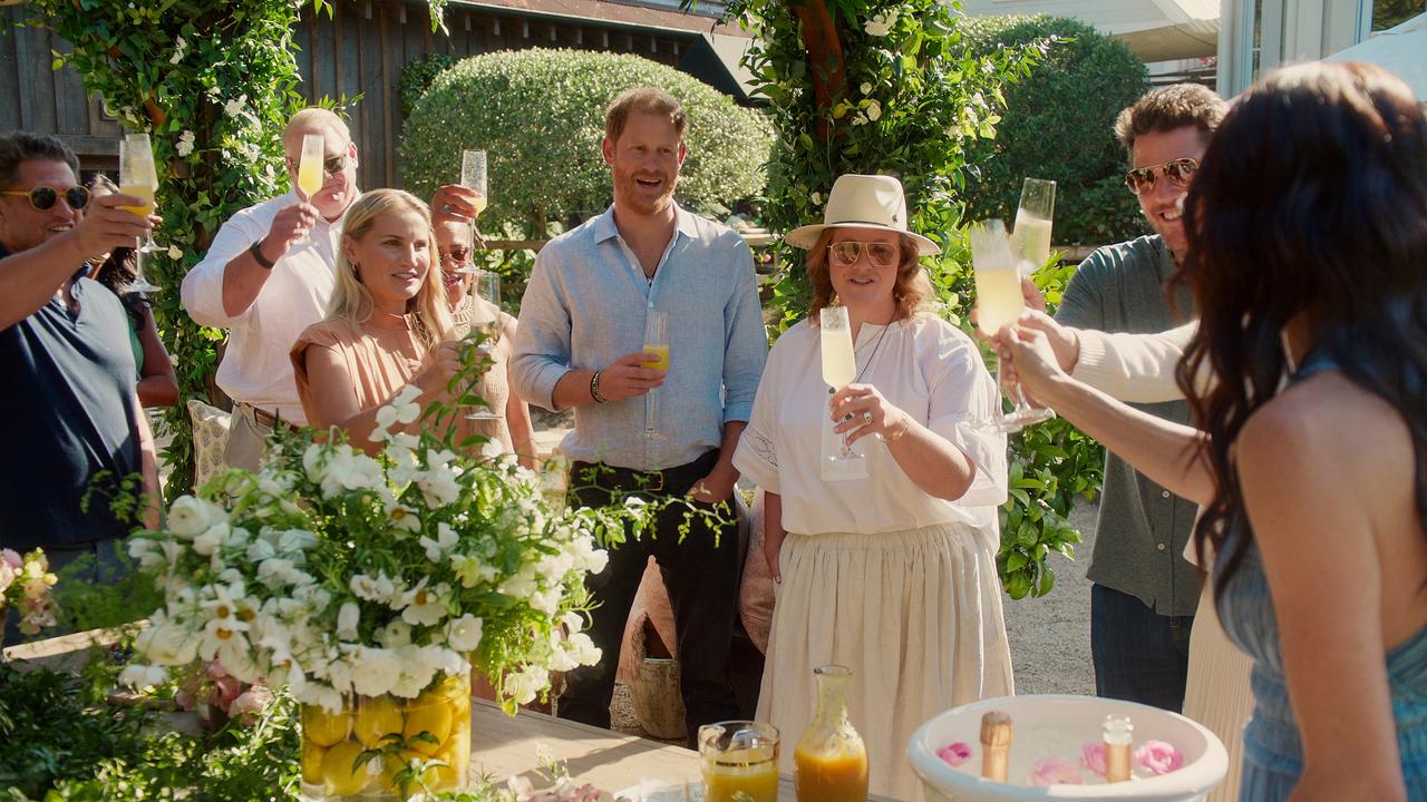 The prince popped up on episode 108 of With Love, Meghan. Picture: Netflix