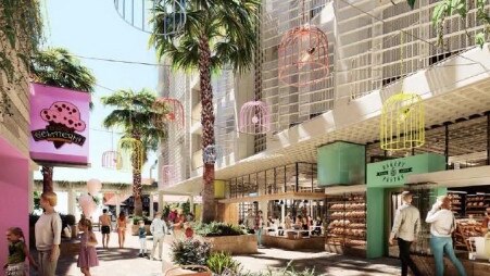 Retail precinct planned as part of the Kirra Hotel site redevelopment.