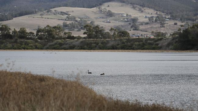 Police search teams combed the Jordan River at Bridgewater in their search for Gatbel Gatwech. Picture: ZAK SIMMONDS