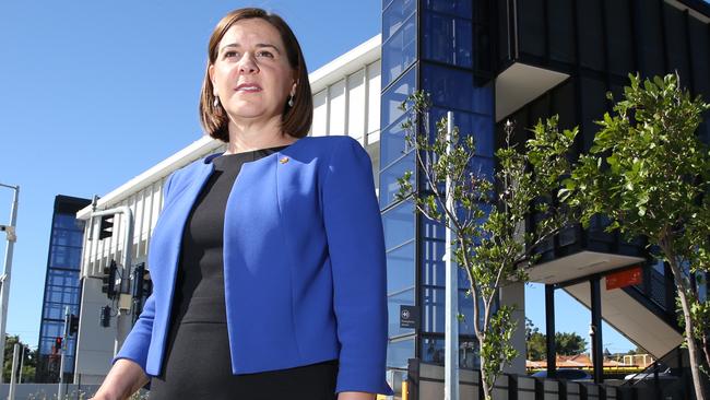 State Opposition Leader Deb Frecklington has written to the CCC asking it to investigate Deputy Premier Jackie Trad. Picture Glenn Hampson