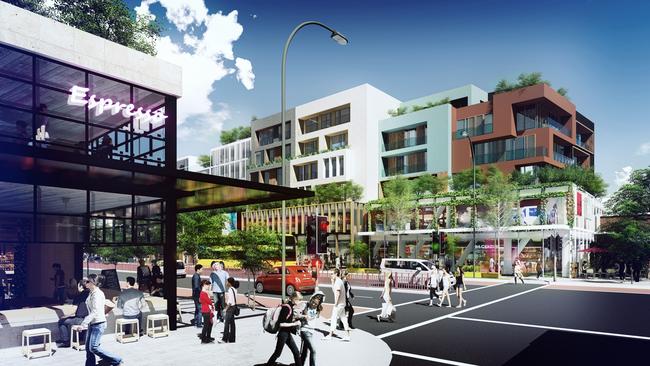 What Pittwater Rd, Brookvale, might look like after the new town centre is created. Picture: Supplied.