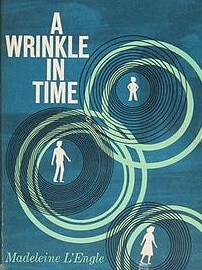 The original book cover of kids’ classic A Wrinkle In Time.