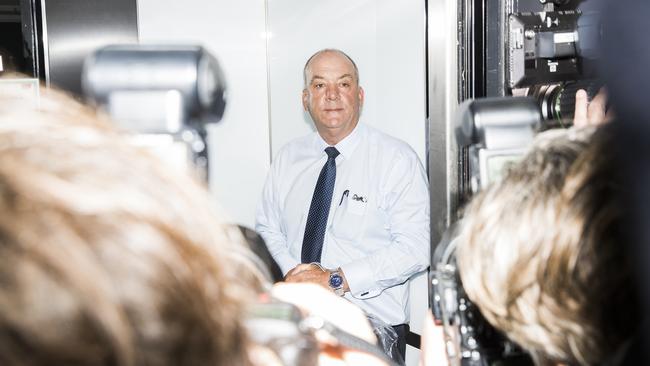 Daryl Maguire arrives at the ICAC last October. Picture: Dylan Robinson