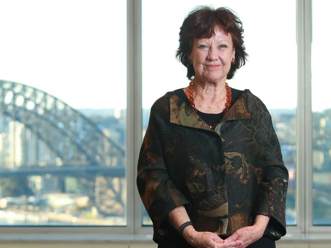 24/8/20: MP's new chairman Debra Hazelton, who has been on the AMP board since June 2019 and has more than 30 years' experience in the financial services sector she was promoted today following the resignation of David Murray. Pictured at AMP HQ at Circular Quay in Sydney. John Feder/The Australian.