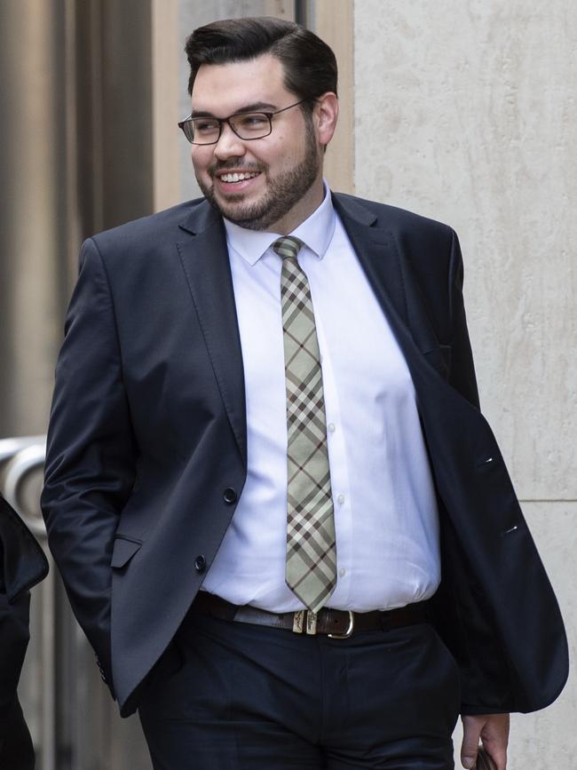 Former parliamentary staffer Bruce Lehrmann pleaded not guilty to raping his colleague Brittany Higgins in Parliament House in 2019. He has continued to deny the allegations. Picture: NCA NewsWire / Monique Harmer