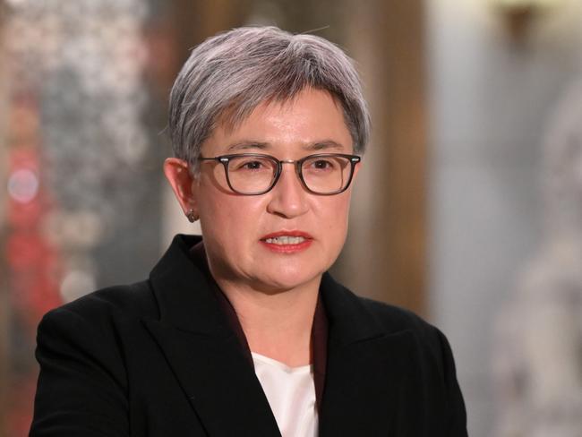 Australian Foreign Minister Penny Wong. Picture: Lukas Coch