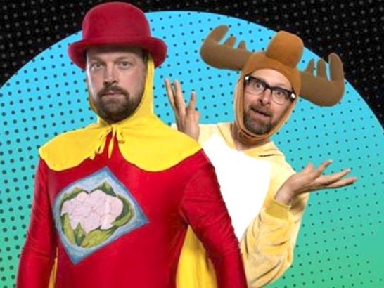 Captain Cauliflower and Marvin The Mischievous Moose.