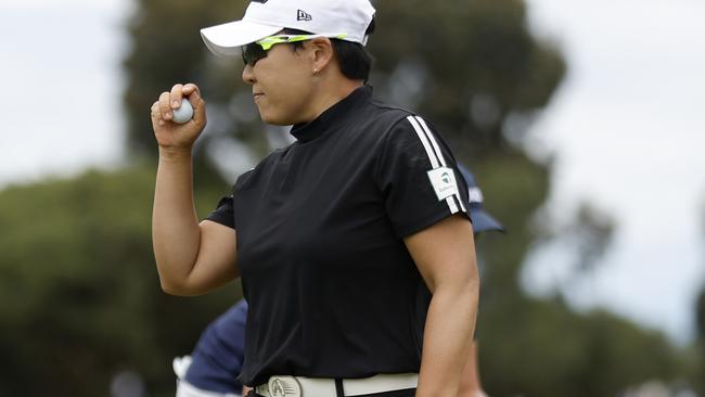 Korean Jiyai Shin romped to her second Australian Open win.(Photo by Darrian Traynor/Getty Images)