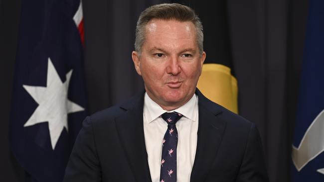Federal Climate Change and Energy Minister Chris Bowen. Picture: Martin Ollman