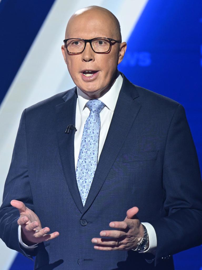 Peter Dutton is trying to win over Gen Z. Picture: Lukas Coch-Pool/Getty Images